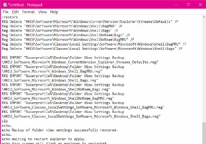 Cách sao lưu và khôi phục cài đặt Chế độ xem thư mục trong Windows 11/10 