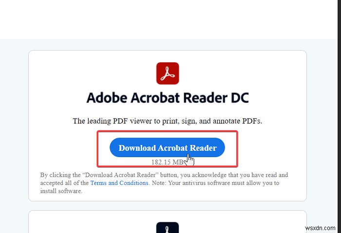 Sửa lỗi Adobe Reader 109 khi mở, đọc hoặc lưu PDF 