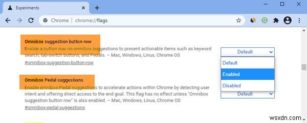 Chrome Actions cho phép bạn nhập Lệnh vào Thanh địa chỉ 