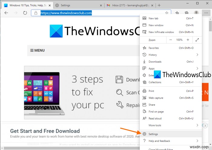 Cách tắt tính năng Sao chép và Dán URL mới trong Microsoft Edge 