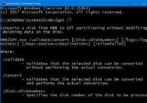MBR2GPT không thể bật các đặc quyền sao lưu / khôi phục trên Windows 10 