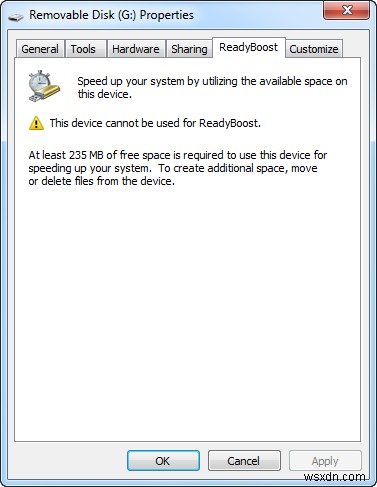 Cách bật Readyboost trong Windows 11/10 
