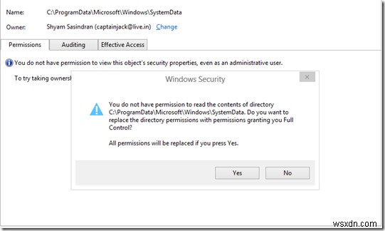 Cách giành toàn quyền sở hữu tệp &thư mục trong Windows 11/10 