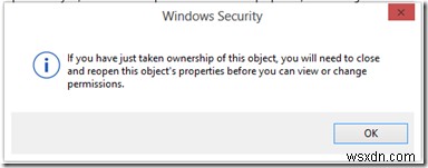 Cách giành toàn quyền sở hữu tệp &thư mục trong Windows 11/10 