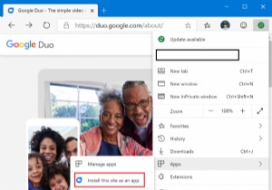 Cách cài đặt Google Duo trên Windows 11/10 