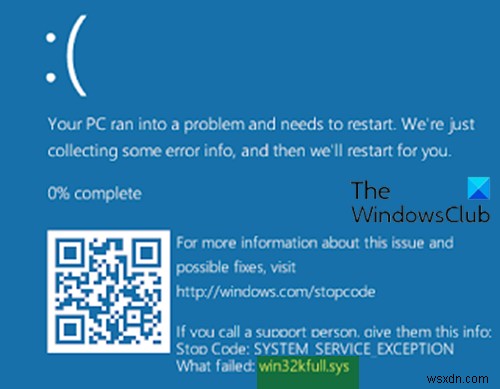 Sửa lỗi màn hình xanh win32kfull.sys trong Windows 10 