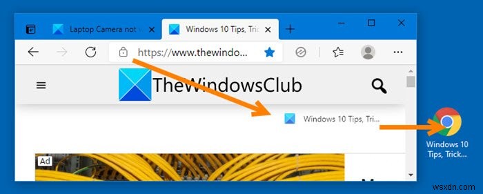 Tạo Phím tắt để mở Trang web yêu thích của bạn trong Windows 10 