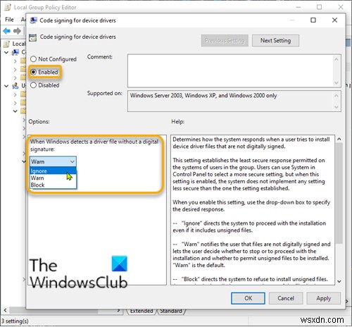 Windows không thể xác minh nhà xuất bản của phần mềm trình điều khiển này trên Windows 10 