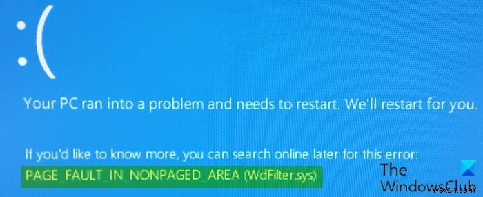 Lỗi màn hình xanh trong Windows 10 