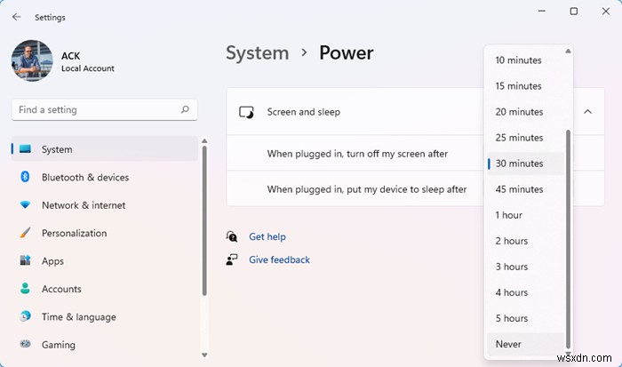 Cách ngăn Hiển thị màn hình tắt trong Windows 11/10 