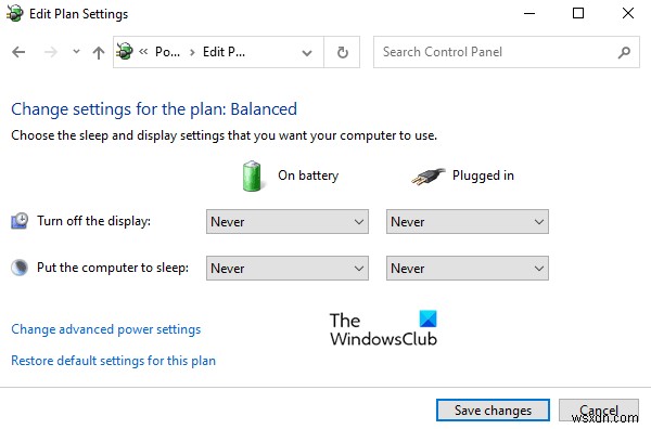 Cách ngăn Hiển thị màn hình tắt trong Windows 11/10 