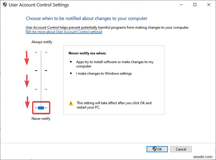 Không thể đặt Mức độ ưu tiên của quy trình trong Trình quản lý tác vụ của Windows 10 