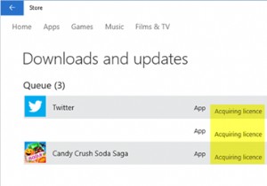 Cách đồng bộ hóa giấy phép ứng dụng trong Windows Store 