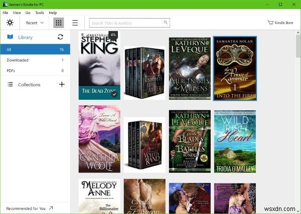 Amazon Kindle không hoạt động trên PC Windows 11/10 