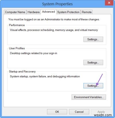 Thay đổi thời gian hiển thị danh sách hệ điều hành &Tùy chọn khôi phục trong Windows 10 