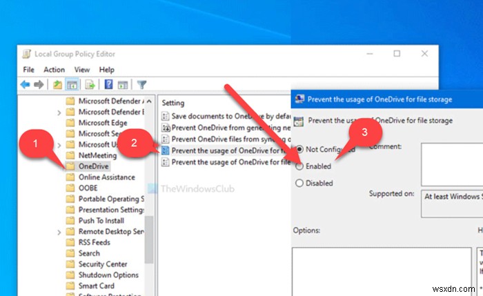 Cách xóa biểu tượng OneDrive khỏi File Explorer trong Windows 11/10 