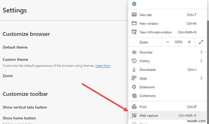 Cách sử dụng Web Capture trong Microsoft Edge trên Windows 10 