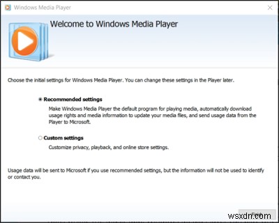 Windows Media Player ở đâu trong Windows 11/10? 
