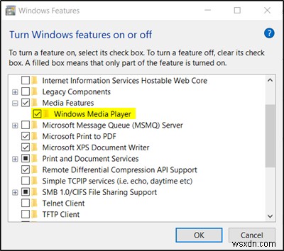 Windows Media Player ở đâu trong Windows 11/10? 