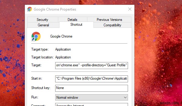 Cách luôn mở Chrome ở Chế độ khách trong Windows 11/10 