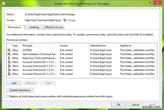 Lỗi 0x80070005 khi cài đặt hoặc cập nhật Ứng dụng cửa hàng Windows 10 