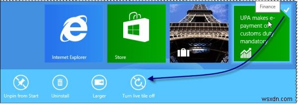 Tắt, Bật, Xóa lịch sử của thông báo Live Tile trong Windows 10 