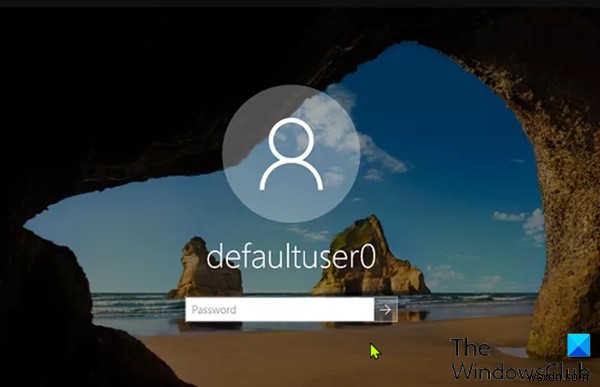 Cách xóa mật khẩu Defaultuser0 trên Windows 11/10 