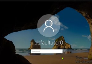 Cách xóa mật khẩu Defaultuser0 trên Windows 11/10 
