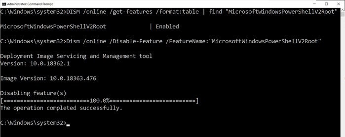 Cách gỡ cài đặt PowerShell trong Windows 10 