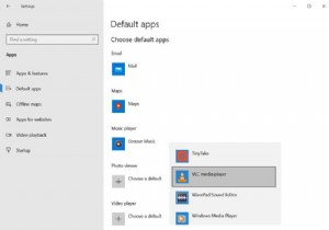 Cách đặt VLC làm trình phát đa phương tiện mặc định trong Windows 10 