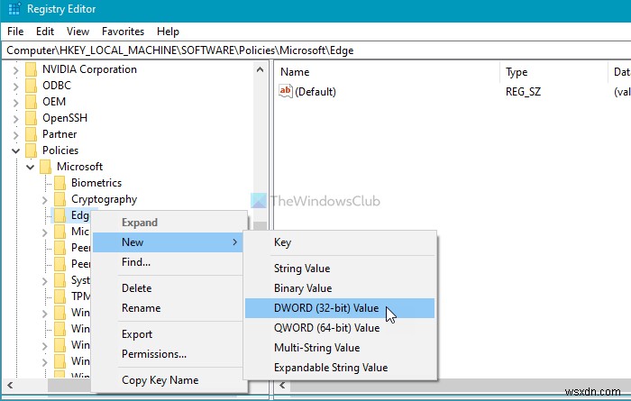 Cách ngăn người dùng thêm hồ sơ mới trong Microsoft Edge 