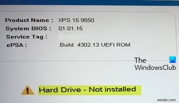 Khắc phục sự cố không cài đặt được ổ cứng trên Windows 11/10 