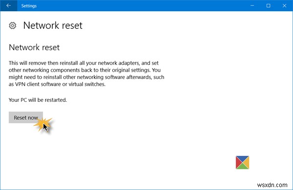 Bộ điều hợp mạng bị thiếu trong Windows 10 