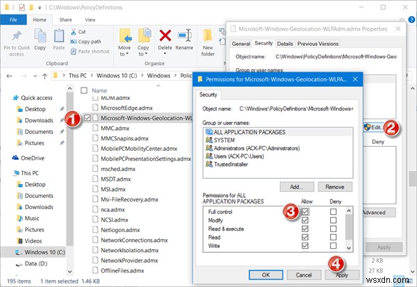 Không gian tên đã được xác định lỗi khi mở Group Policy Editor trong Windows 11/10 