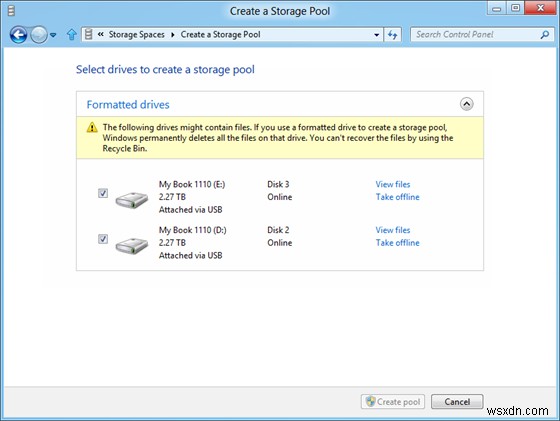 Cách sử dụng Storage Spaces trong Windows 11/10 