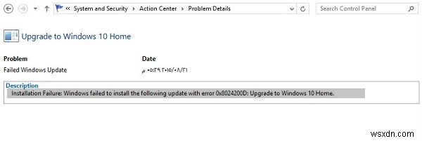Không cài đặt được Windows Update với mã lỗi 0x8024200D 