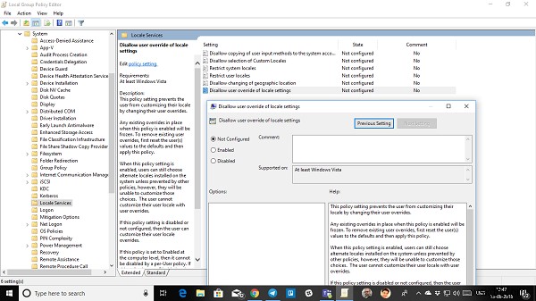 Ngăn người dùng thay đổi Ngày và Giờ trong Windows 11/10 