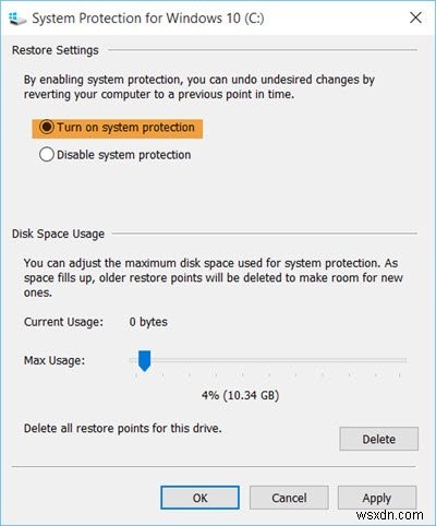 Khôi phục Hệ thống bị tắt hoặc chuyển sang màu xám? Bật Khôi phục Hệ thống trong Windows 11/10 