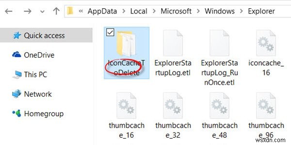 Sửa chữa, xây dựng lại bộ đệm biểu tượng bị hỏng, xóa bộ nhớ cache hình thu nhỏ trong Windows 11/10 