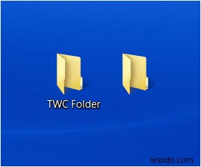 Cách tạo tên thư mục trống trong Windows 11/10 