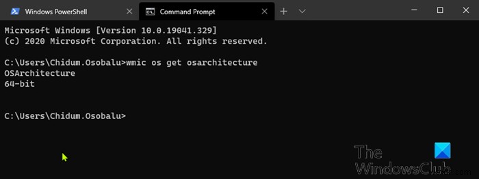 Cách kiểm tra kiến ​​trúc hệ điều hành Windows 10 (32-bit hoặc 64-bit) bằng PowerShell hoặc Command Prompt 