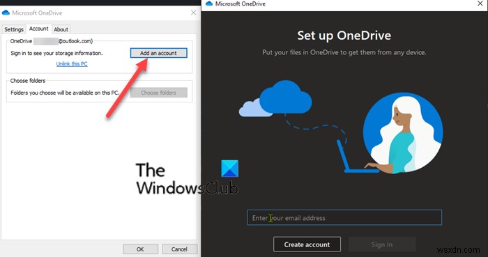 Cách thêm nhiều Tài khoản OneDrive trên máy tính Windows 10 