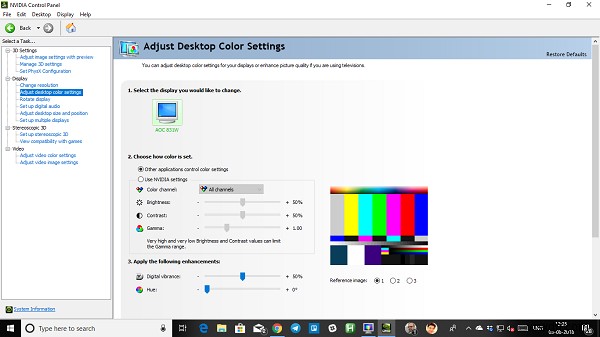 Cách khôi phục cài đặt Màu hiển thị mặc định trong Windows 11/10 