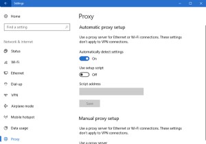 Cách định cấu hình Cài đặt Máy chủ Proxy Toàn cầu trong Windows 10 