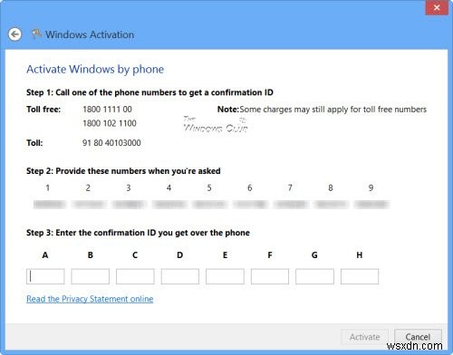 Kích hoạt Windows 11/10 bằng Điện thoại:Khách hàng Bán lẻ &Cấp phép Số lượng lớn 