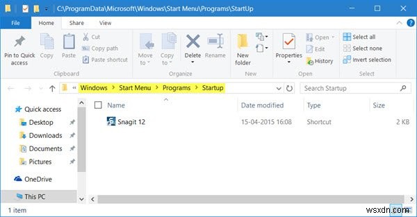 Chương trình trong thư mục Khởi động không bắt đầu khi khởi động trong Windows 11/10 