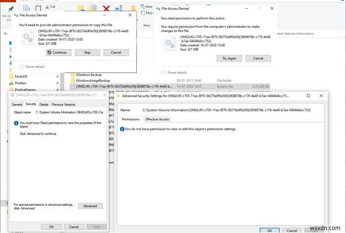 Bạn có thể sao lưu điểm khôi phục hoặc khôi phục điểm khôi phục lỗi trong Windows 10 không? 