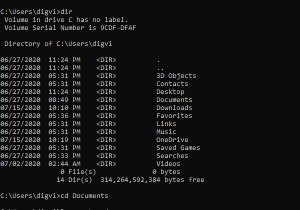 Cách thay đổi Thư mục trong Dấu nhắc Lệnh trên Windows 11/10 