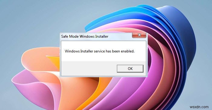 Cách cài đặt và gỡ cài đặt chương trình ở Chế độ an toàn trong Windows 11/10 