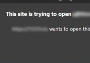 Tắt Trang web này đang cố gắng mở lời nhắc ứng dụng này trong Edge hoặc Chrome 